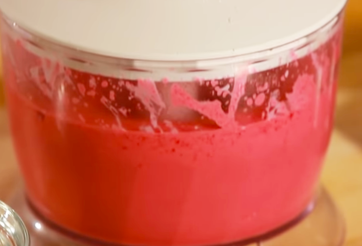 Добавили желатин.