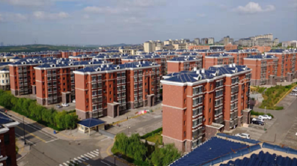 Дома в мирном Канбаши, где почти нет жителей