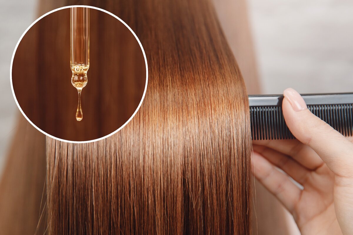 Как наносить горячее масло на волосы