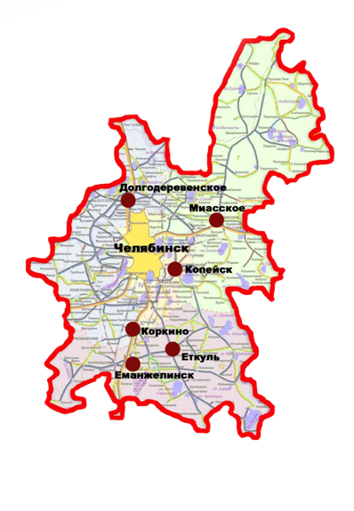 Районы копейска. Челябинская агломерация города. Агломерация большой Челябинск. Челябинская агломерация состав.