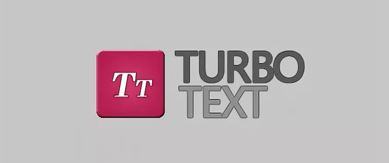 Турботекст. TURBOTEXT. Т TURBOTEXT.