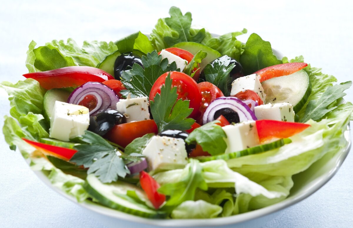 Греческий салат: самый простой и вкусный рецепт