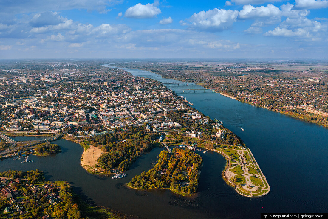 Ярославль вид сверху фото