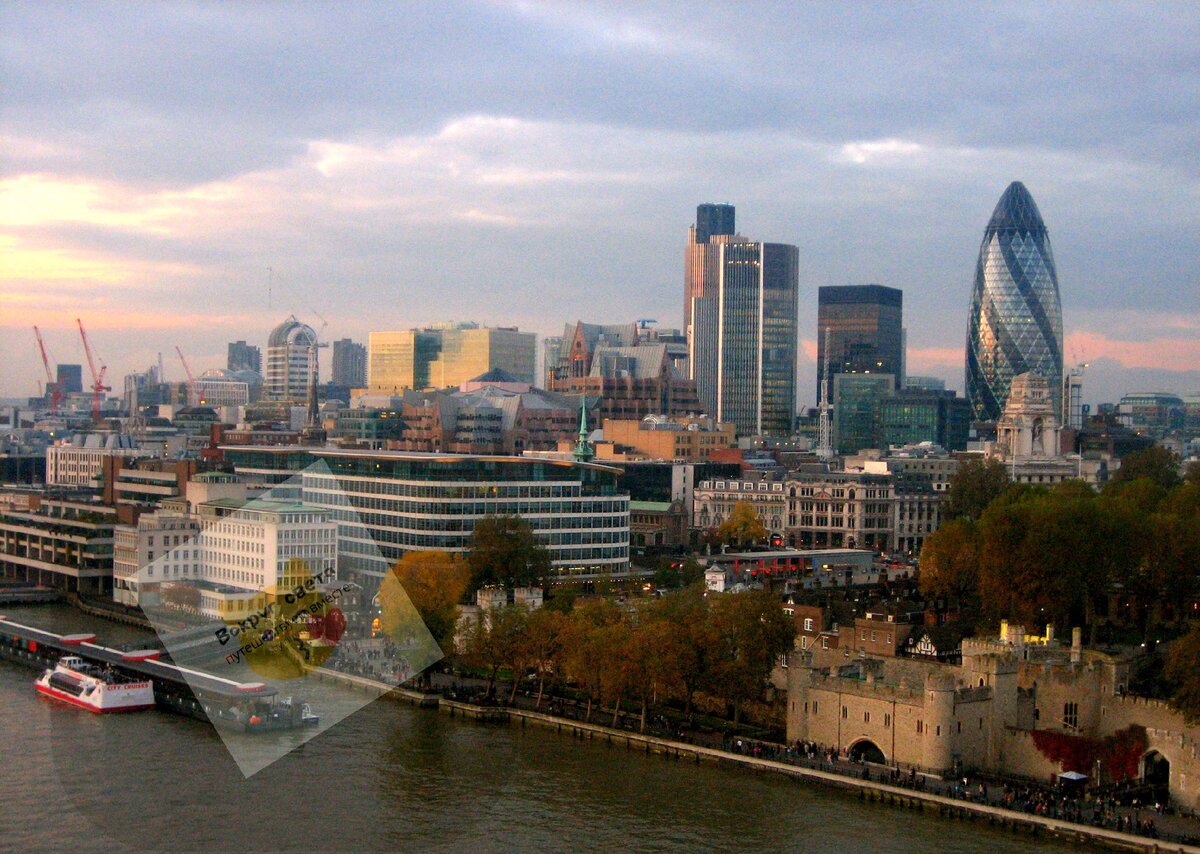 The city of london financial center