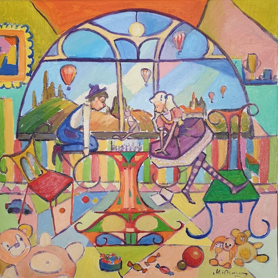 Картины с https://www.instagram.com/mariya_yugina/