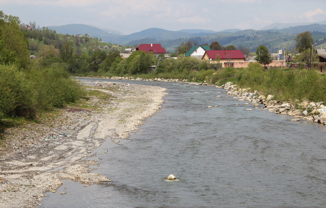 Ясиня, водопад Труфанец, Коломыя.