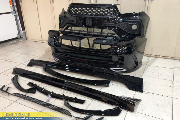 Обвес в полном комплекте