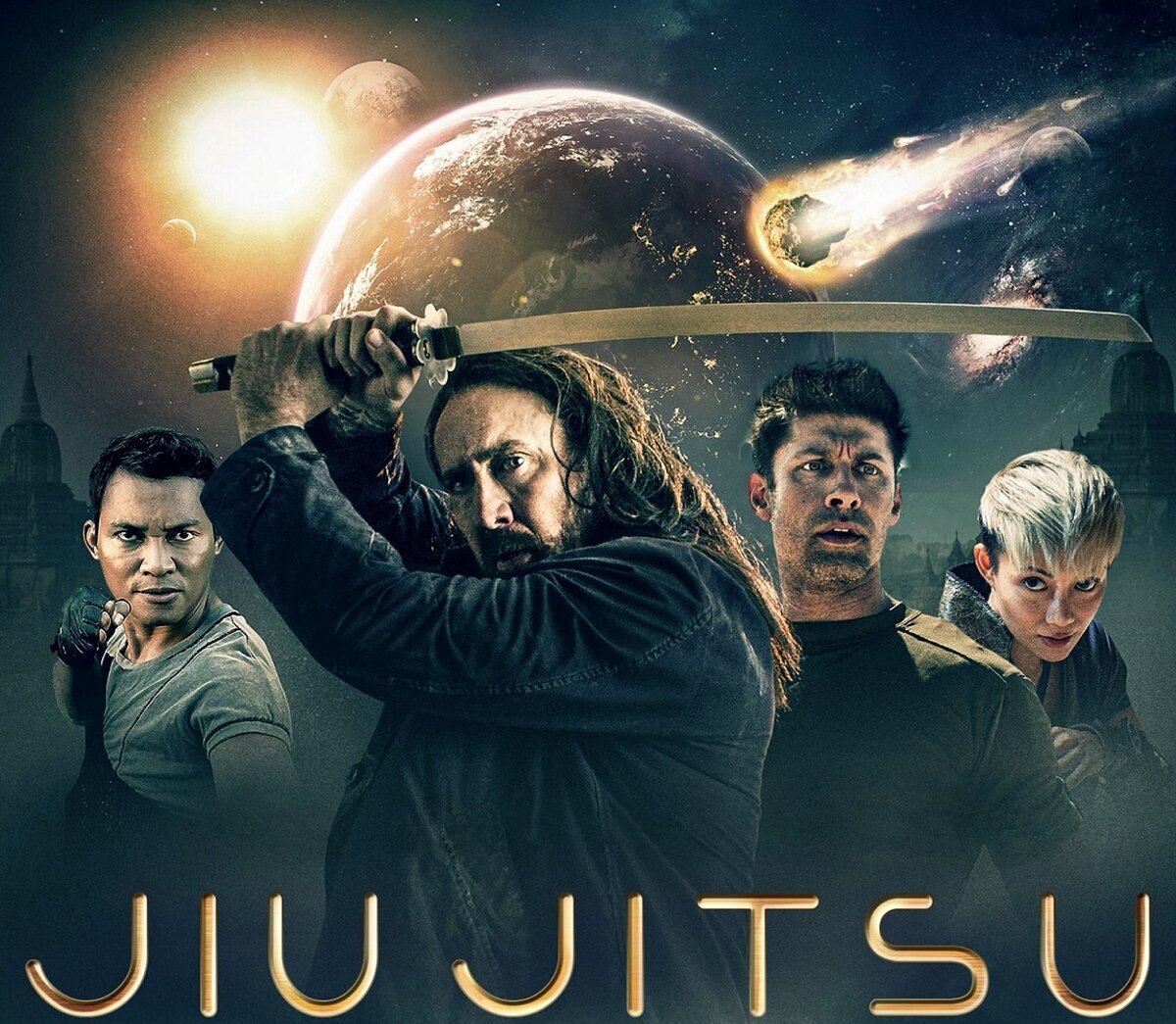 Кстати! Никто не заметил маленькую сенсацию: это ведь первый фильм с Кейджем, вышедший в 2020-м! При том, что в прошлом и позапрошлых годах он снимался в 6 и более картинах за год. 