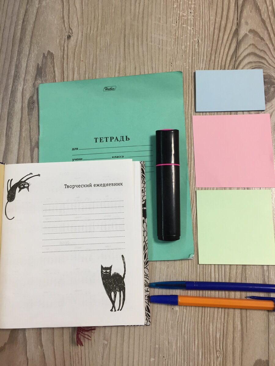 Ежедневник, тетрадь или стикер. Не имеет значение, где именно делать записи. Самое главное - их делать.