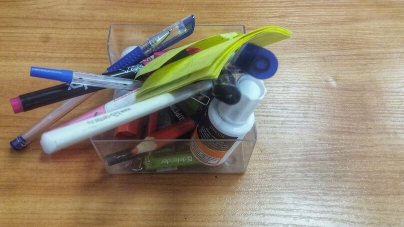 В органайзере можно обнаружить много всего интересного, а то что было нужно — не найти