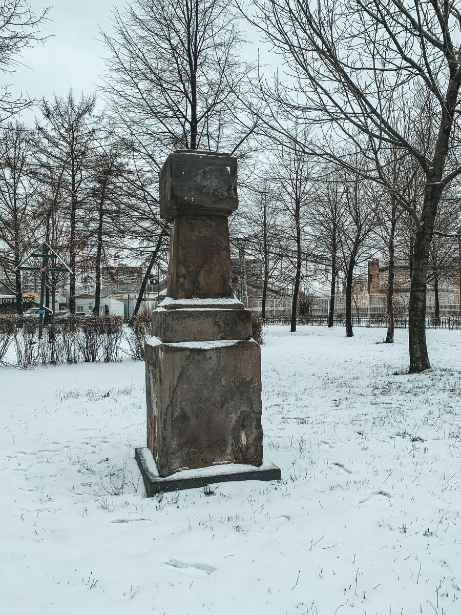 Верстовой столб на Рогожской Заставе
