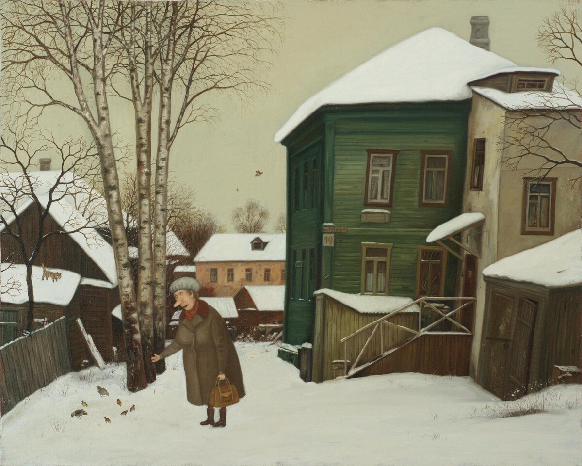 Новые картины валентина губарева