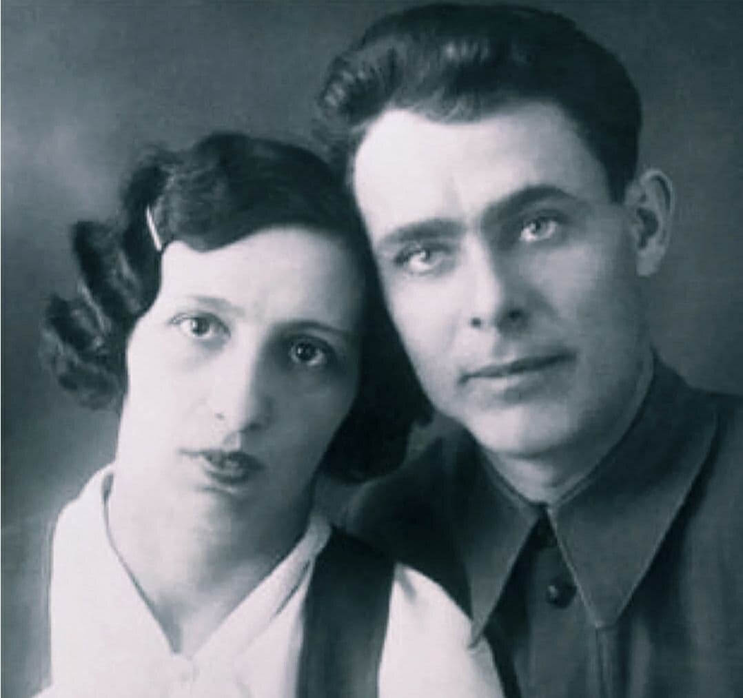Леонид Ильич и Виктория Петровна 1927 год