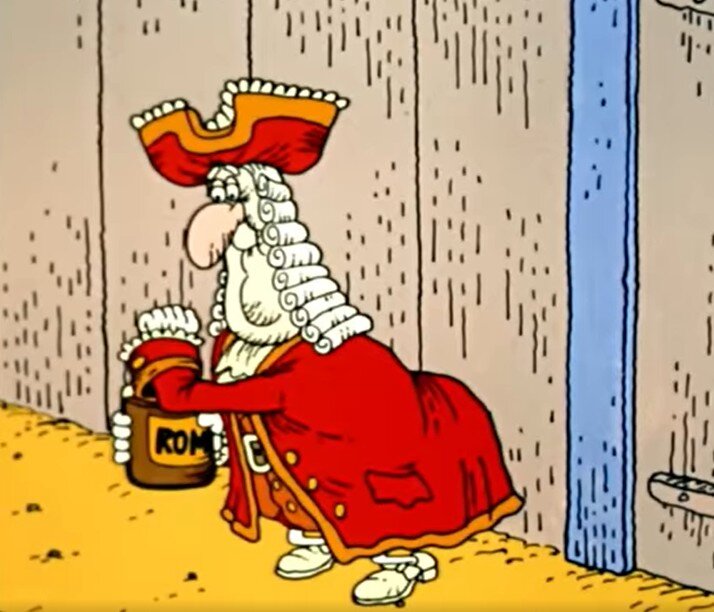 Фрагмент мультфильма "Остров сокровищ"