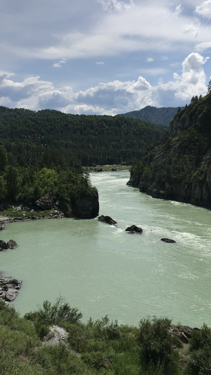 По пути на Чемальскую ГЭС. Источник: личные фото.