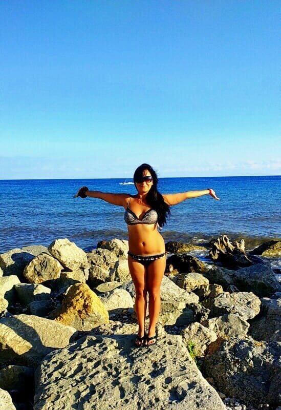 фото автора, дородовое фото, 50 кг. животик конечно был, но совсем маленький и не заметный