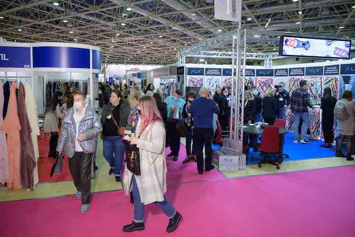 Фото с выставки «Интерткань-2021.Весна»