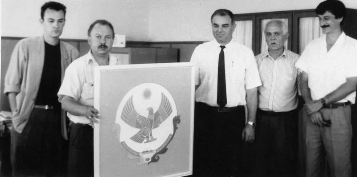 На фото слева: Гамид Рубенович Балиев 