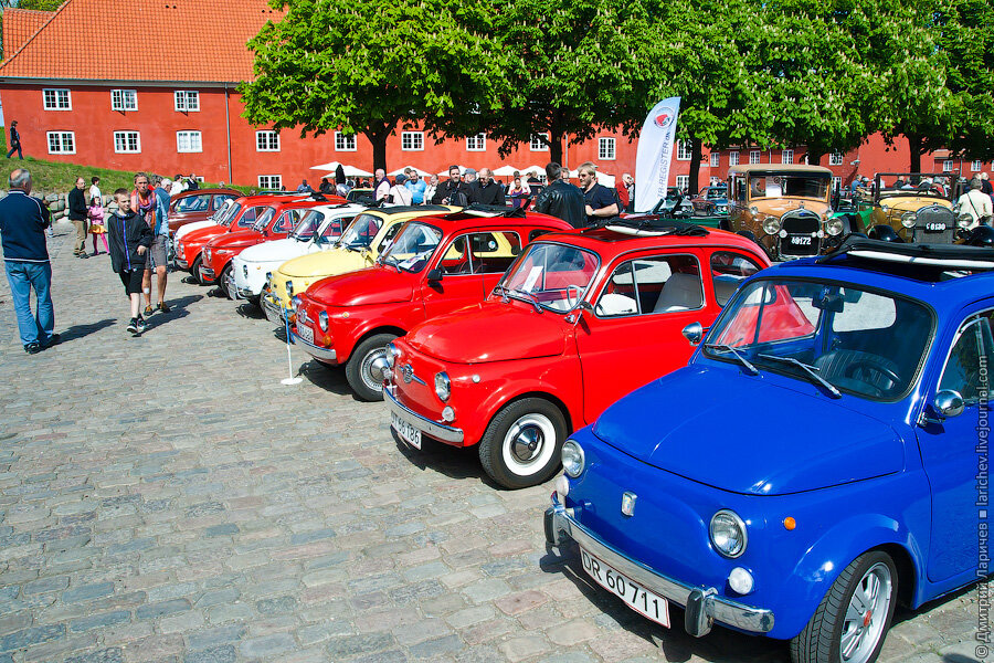 Шоу раритетных автомобилей, Копенгаген, Дания