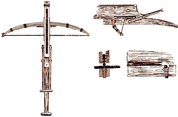 Многозарядный арбалет чертеж