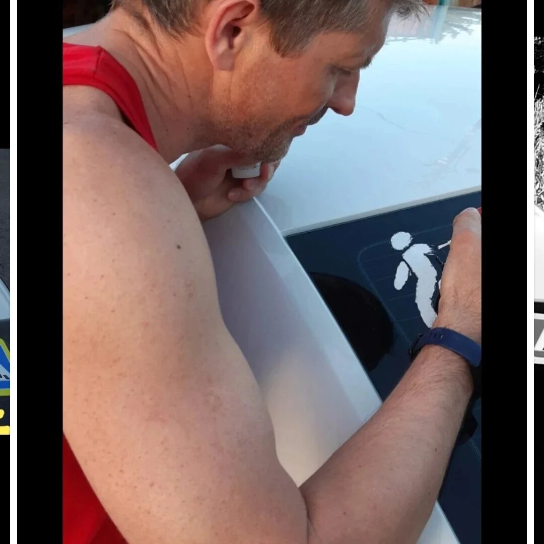 Момент покраски. 