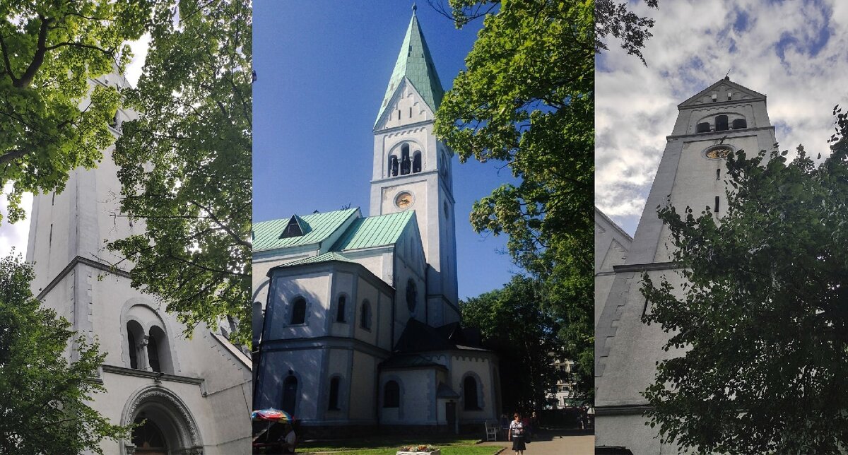 Луизенваль. Кирха памяти королевы Луизы (сейчас в этом здании располагается Кукольный театр). Фото автора.