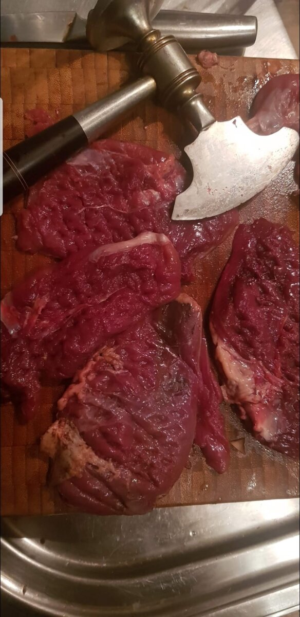 Слегка Отбить грудку 