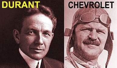 Уильям Дюран и Луи Шевроле, здесь и далее - фото из архива General Motors