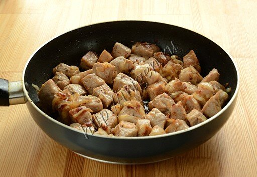 Обжаренное мясо