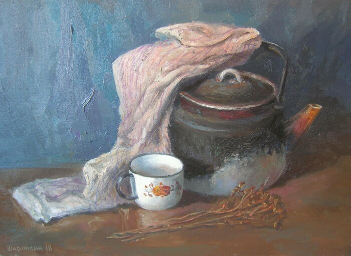 Геннадий Шаройкин. Чай с травами. 2018. Частное собрание