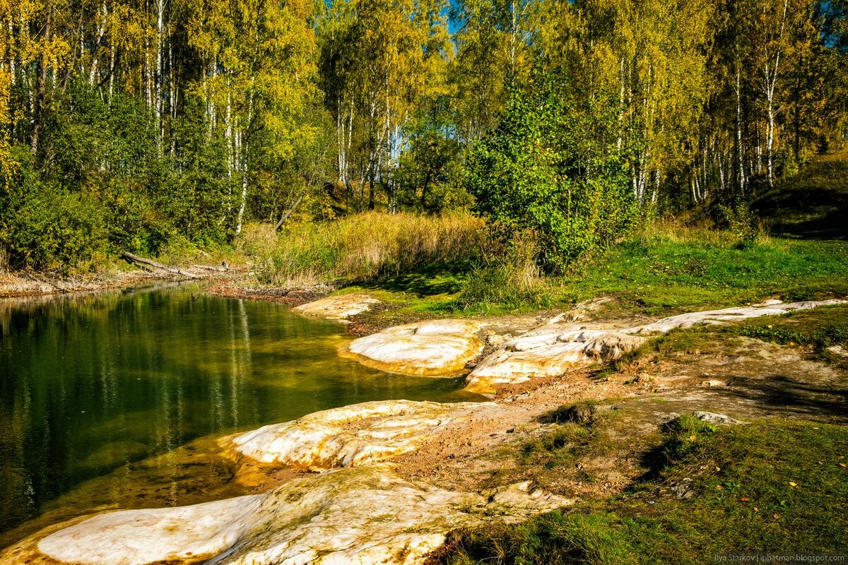 Мраморное озеро Нижегородская область Филинское