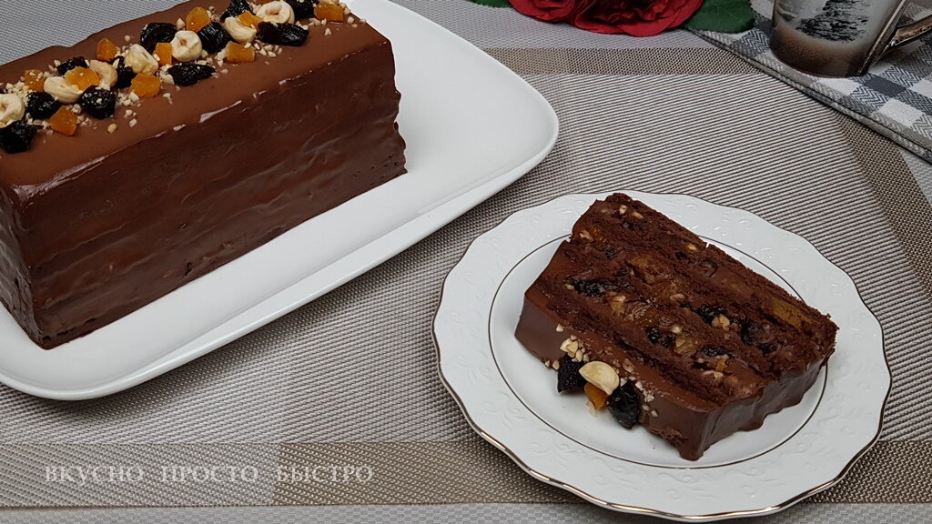 Торт Серенада без выпечки - рецепт на канале Вкусно Просто Быстро