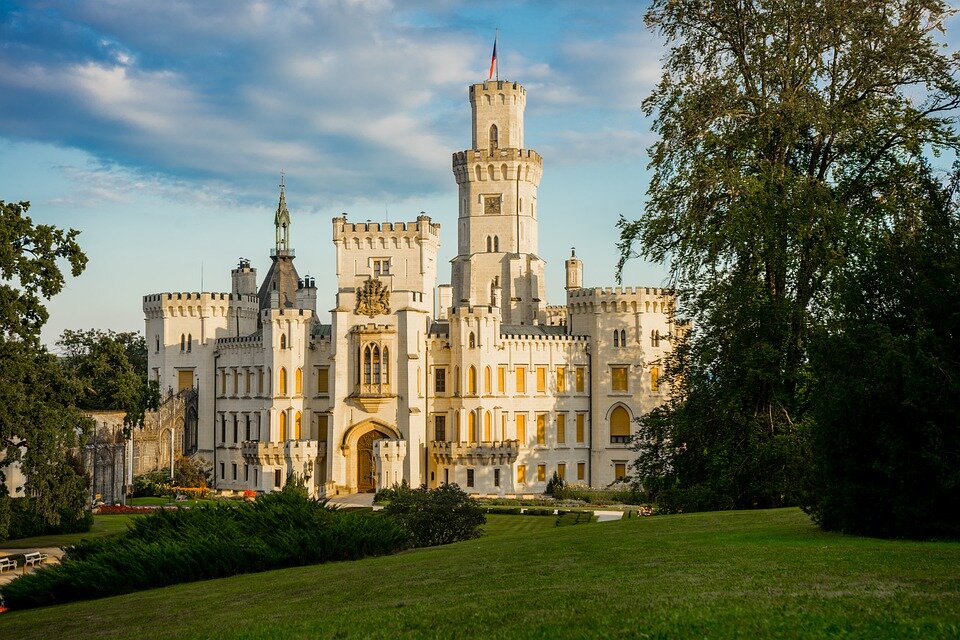 Замок, где в молодости жили дедушка и бабушка Марины. Фото с сайта https://pixabay.com/ru