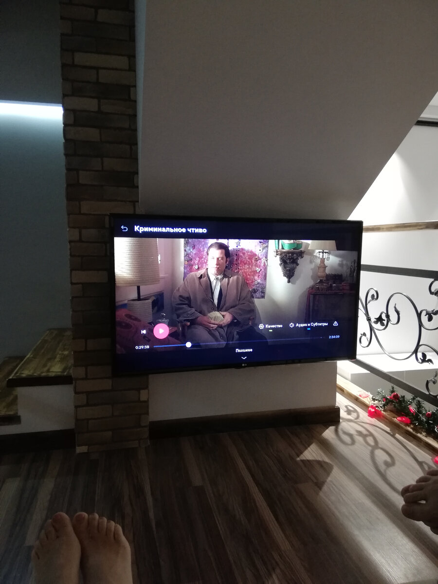 Меж этаж и любимый фильм. 