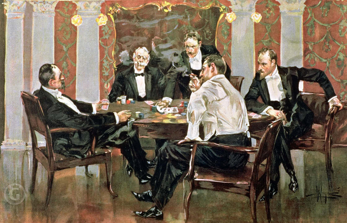 Альбер Бек Венцелл "Раскрытие карт", 1895
