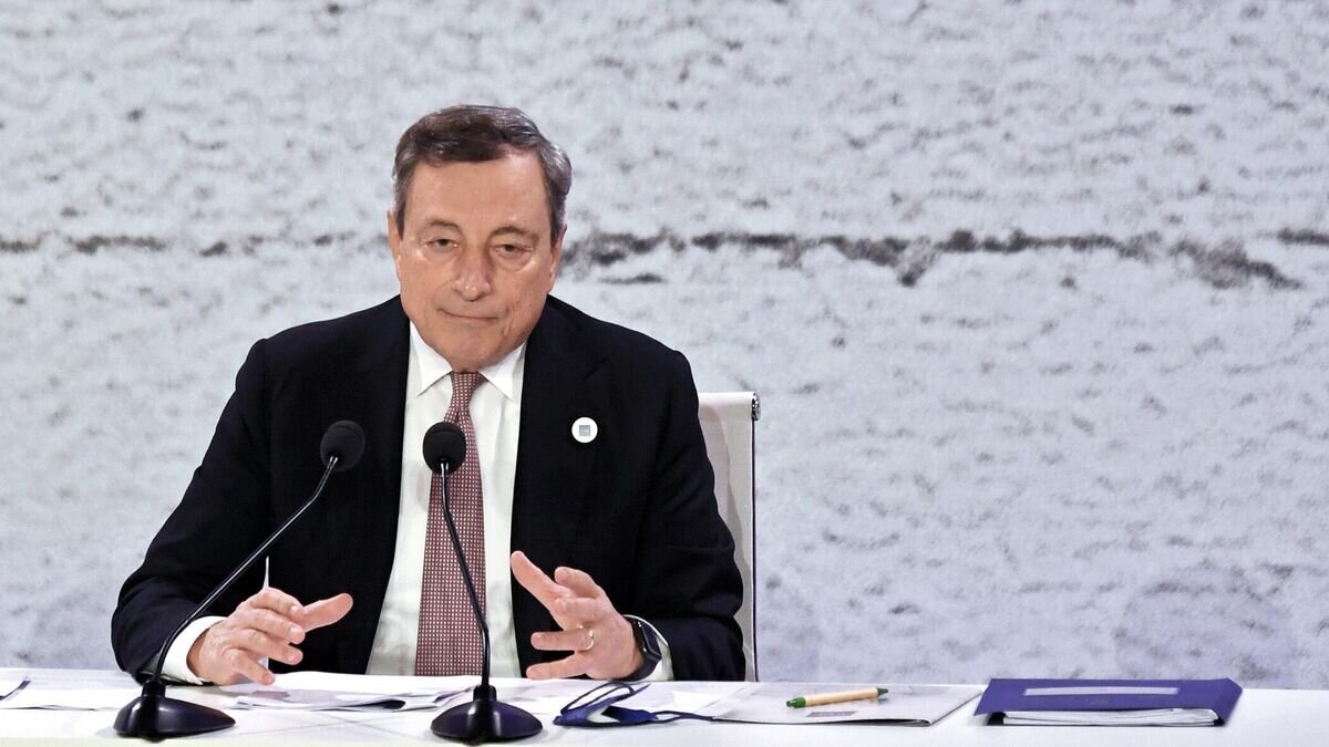    Премьер-министр Италии Марио Драги© РИА Новости / Павел Бедняков