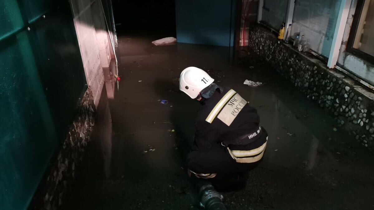     Ликвидация последствий прохождения комплекса неблагоприятных метеоявлений в Сочи© Фото : ГУМЧС России по Краснодарскому краю