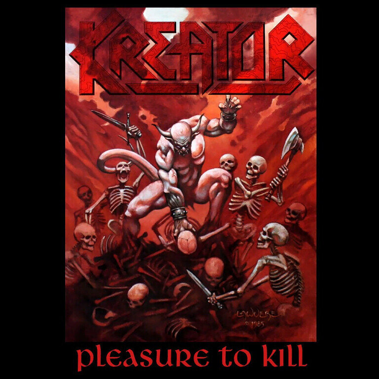 Обложка альбома Kreator "Pleasure To Kill"