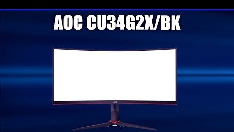 Монитор AOC CU34G2X/BK