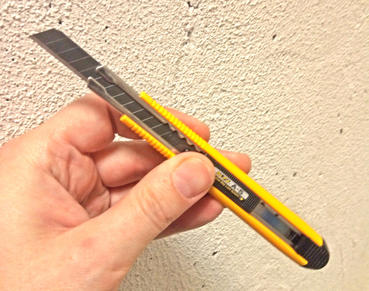 Нож OLFA - японский нож в сумку каждого мастера