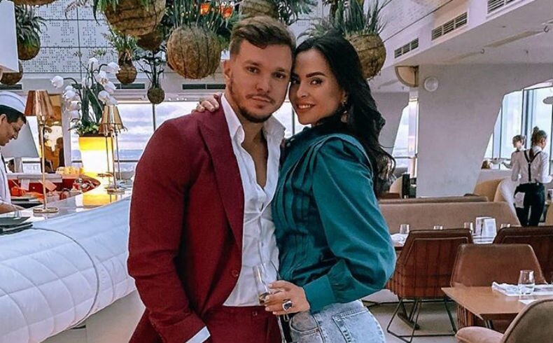 Антон Гусев и Вика Романец 
​Фото: «Инстаграм»
