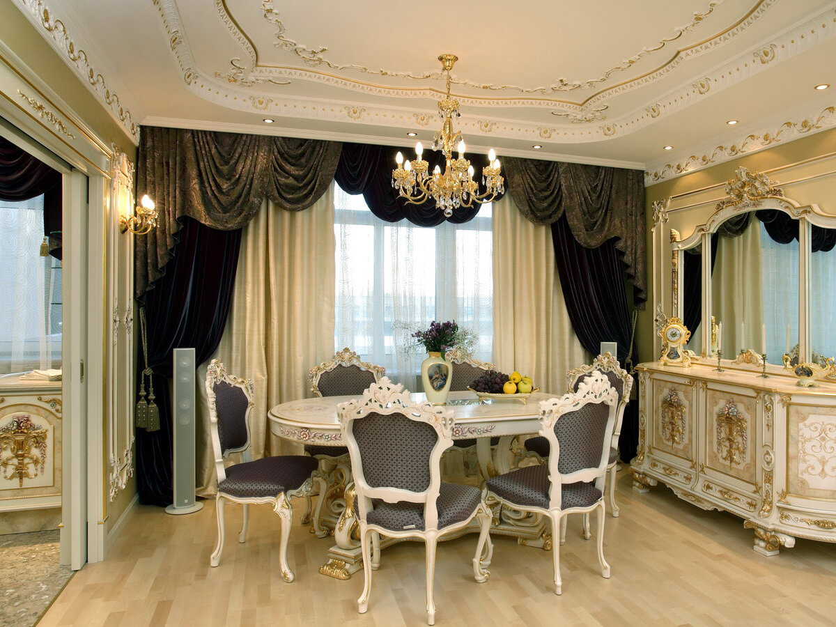 Столовая в стиле Рококо