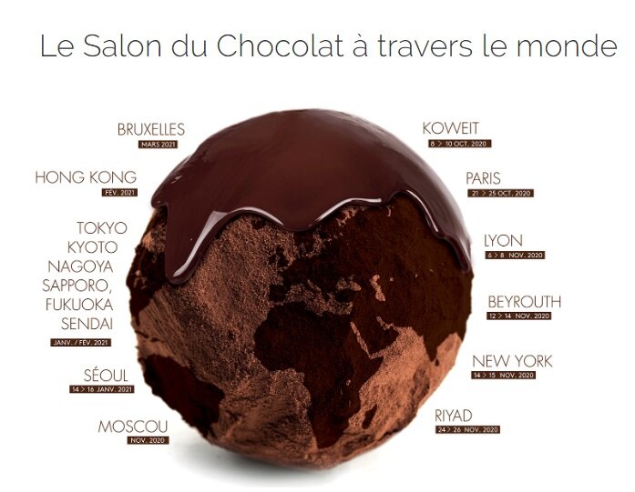 Фестиваль шоколада Salon du chocolat