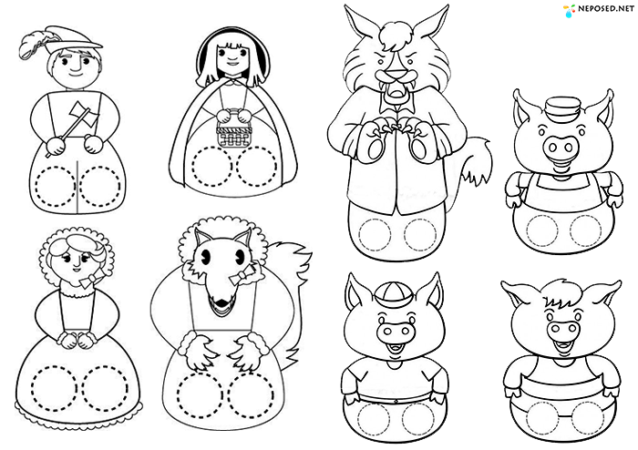 В интернете можно найти очень много шаблонов, как цветных так и нет.