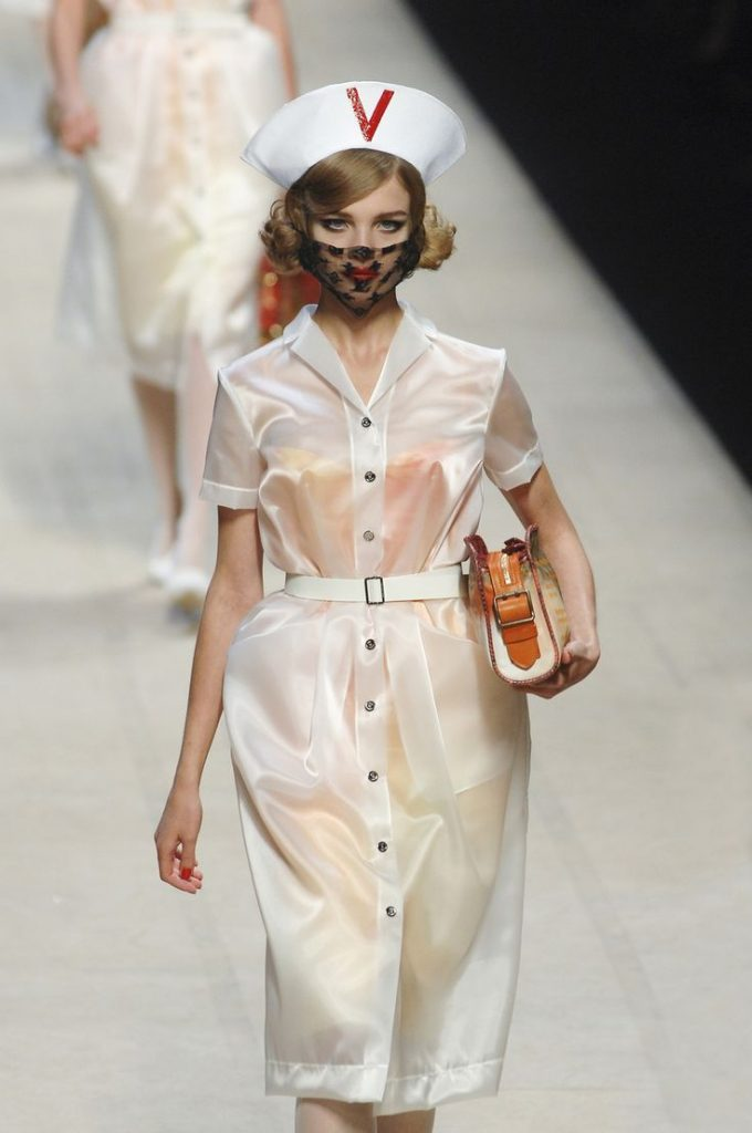 Рабочие моды. Наталья Водянова 2008 Louis Vuitton. Louis Vuitton SS 2008 Natalia Vodianova. Наталья Водянова для Луи Виттон 2008. Louis Vuitton 2008 показ.