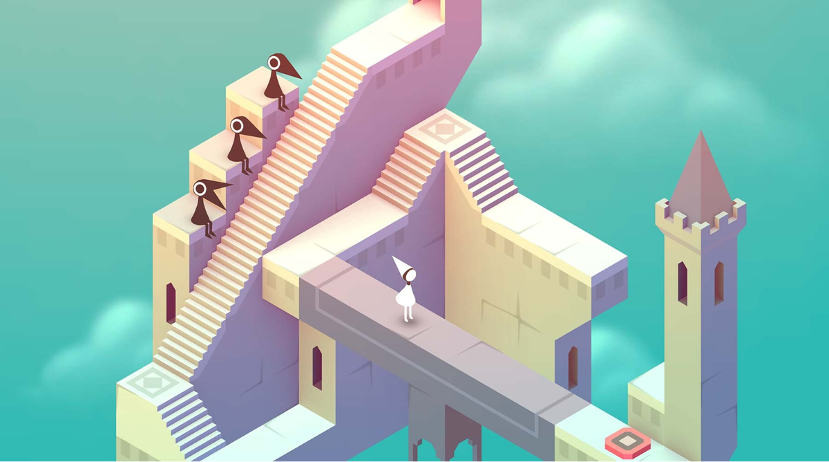 Кадр из игры Monument Valley, Ustwo Games