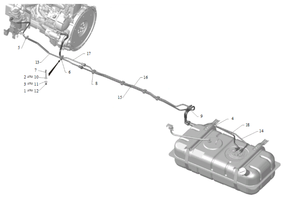 Магистраль топливная