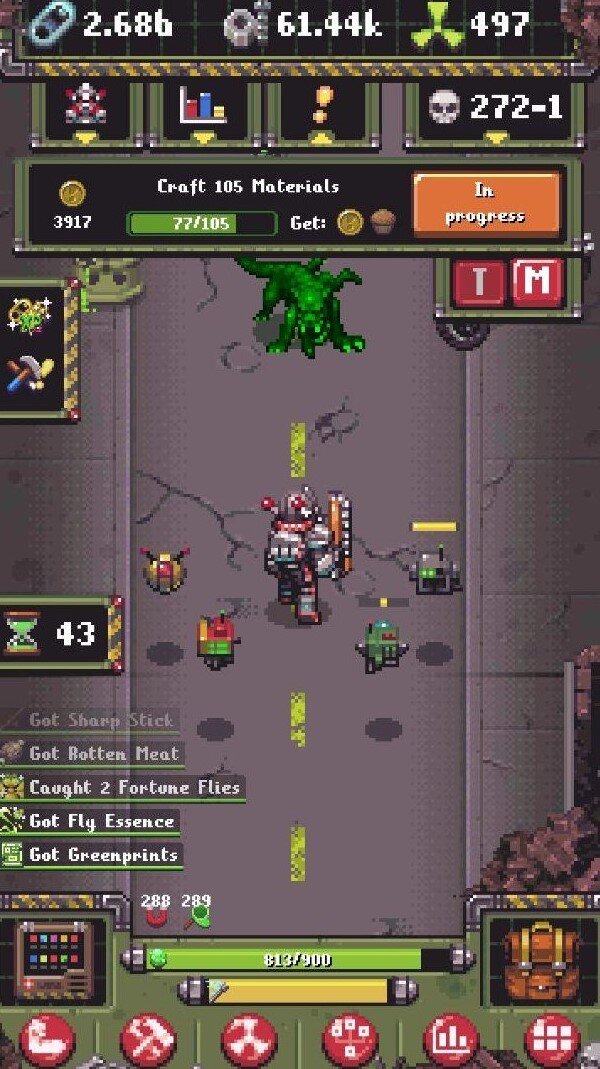 В конц каждого уровня босс с таймером