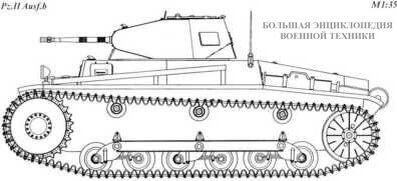 Танк Pz.II Ausf.b