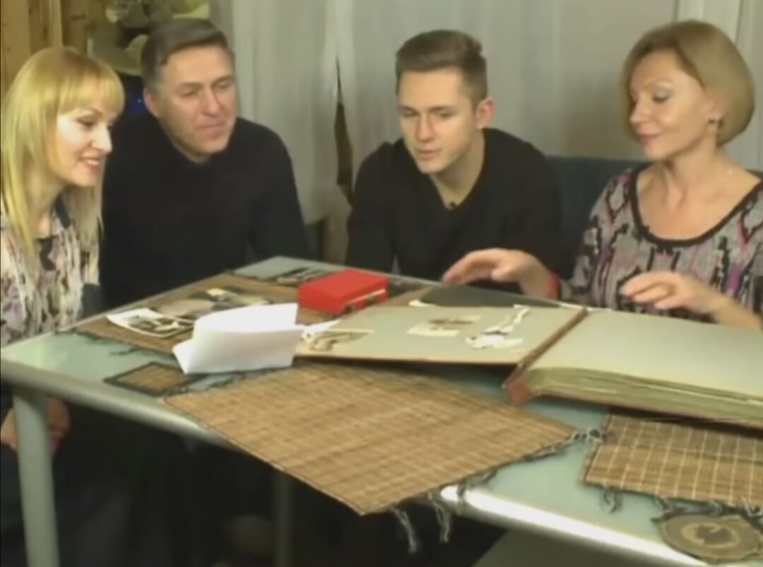 Влад Соколовский с семьей